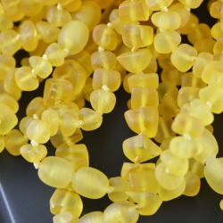 Amber raw yellow dark natural bracelet